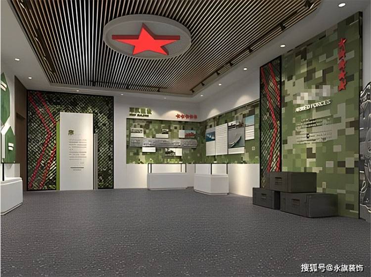168热点-河南部队军事展厅设计-传承弘扬军事文化