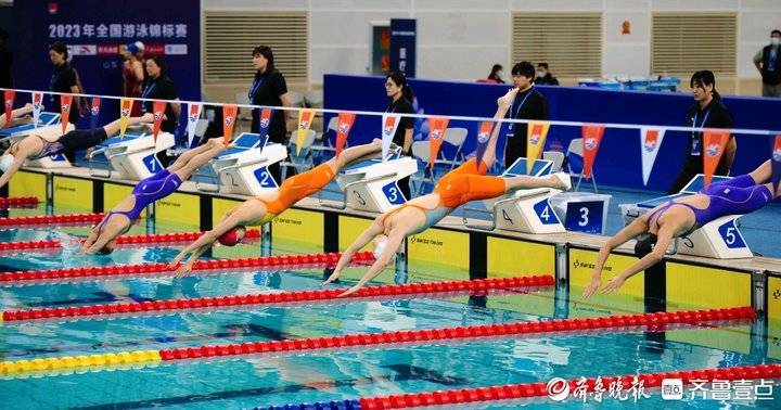 游泳:2023年全国游泳锦标赛济南开幕，游泳健儿劈波斩浪
